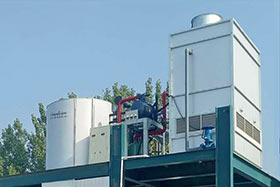 日產30噸片冰機（蒸發冷），陽江海鮮加工